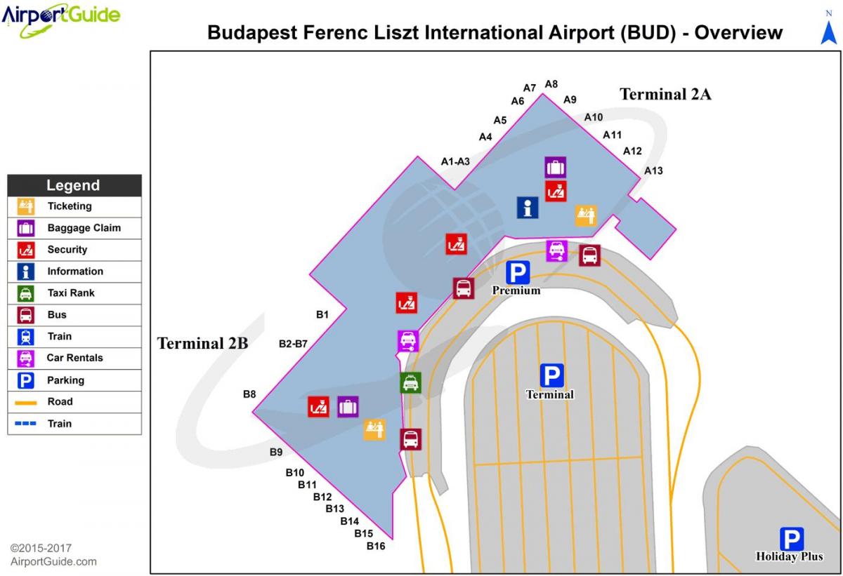 Budapeşte Havalimanı göster