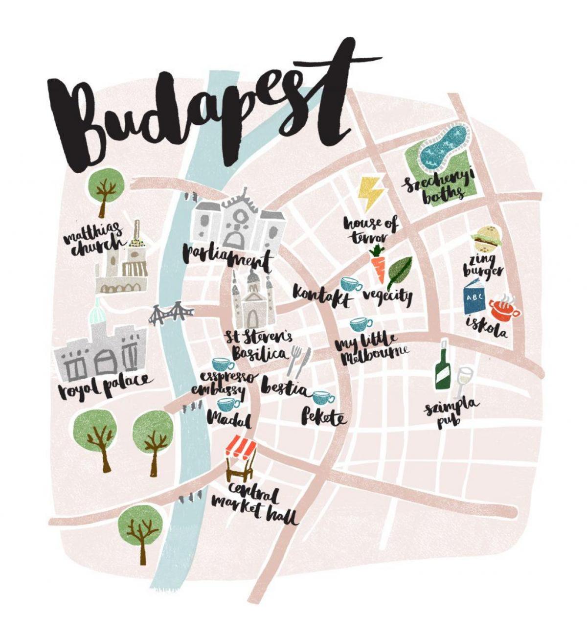 Budapeşte çevrimdışı haritası 