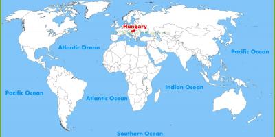Dünya haritası Macaristan, Budapeşte
