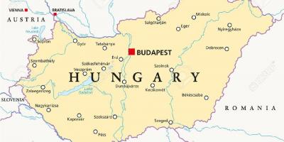 Budapeşte konumu dünya haritası