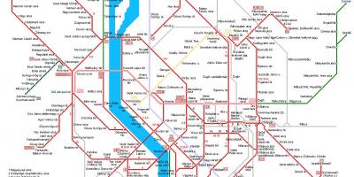 Budapeşte metro haritası, havaalanı
