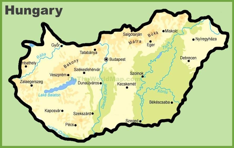 Budapeşte harita