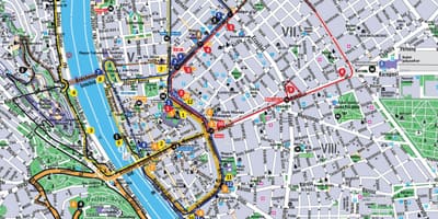 Budapeşte atla otobüs haritadan hop 