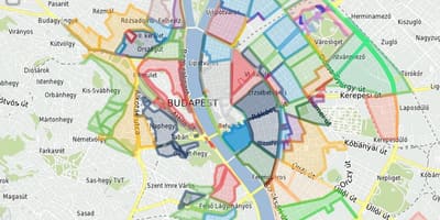 Park bölgeleri Budapeşte göster
