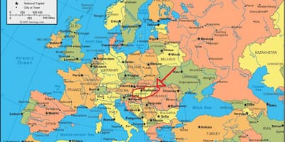 Budapeşte konumu göster